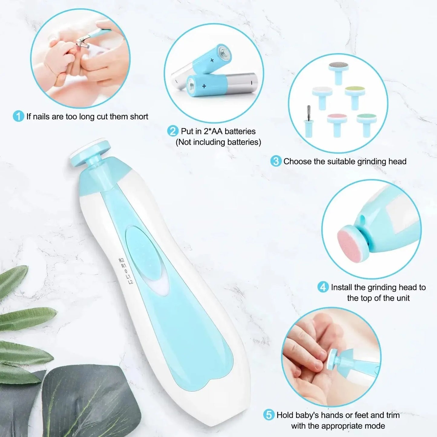 Gentle Baby Nail Trimmer